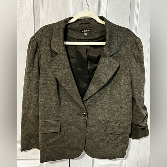 le chateau Jackets & Blazers - Le Château Gray jacket size XL
